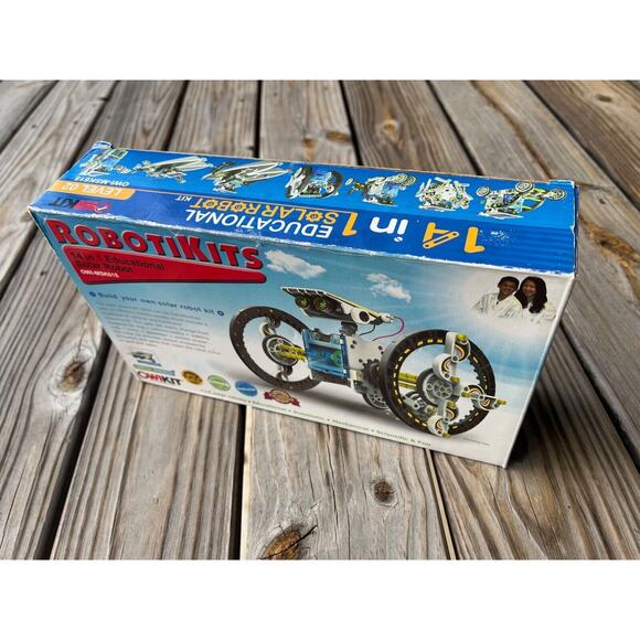 2013 Robotikits 14 In 1 Educational Solor Powered Robot Kit (Age 10+) - Picture 3 of 4